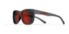 Tifosi Optics SWANK XL Sunglasses | Size 55 / Amber Blaze/Smoke Tint with Orange Mirror