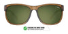 Tifosi Optics SWANK XL Sunglasses | Size 55 / Amber Blaze/Smoke Tint with Orange Mirror