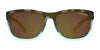 Tifosi Optics SWANK XL Sunglasses | Size 55 / Amber Blaze/Smoke Tint with Orange Mirror