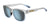 Tifosi Optics SWANK XL Sunglasses | Size 55 / Frost Blue/Smoke Tint with Bright Blue Mirror