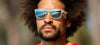 Tifosi Optics SWANK XL Sunglasses | Size 55 / Amber Blaze/Smoke Tint with Orange Mirror