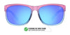 Tifosi Optics SWANK XL Sunglasses | Size 55 / Amber Blaze/Smoke Tint with Orange Mirror