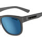 Satin Vapor/Polarized Smoke Tint with Sky Blue Mirror