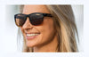 Tifosi Optics SWANK XL Sunglasses | Size 55 / Amber Blaze/Smoke Tint with Orange Mirror