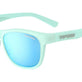 Satin Crystal Teal/Smoke Tint with Sky Blue Mirror