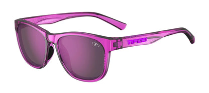 Tifosi Optics SWANK Sunglasses Purple Punch / Smoke Tint with Purple Mirror