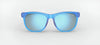 Tifosi Optics SWANK Sunglasses | Size 51 / Crystal Sky Blue/Smoke Tint with Bright Blue Mirror