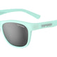 Satin Crystal Teal/Polarized Smoke Tint