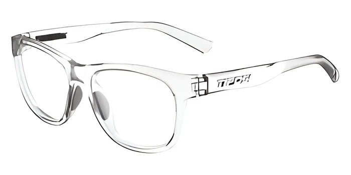 Tifosi Optics SWANK Reader Sunglasses | Size 51 / Crystal Clear +2.0/Clear Full Reader +2.0 AR
