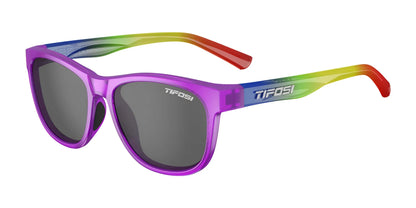 Tifosi Optics SWANK Sunglasses Rainbow Shine / Smoke Tint
