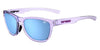 Tifosi Optics SWANK S Sunglasses / Crystal Purple/Smoke Tint with Sky Blue Mirror