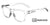 Tifosi Optics SWANK Reader Sunglasses | Size 51 / Crystal Clear +1.5