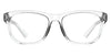 Tifosi Optics SWANK Reader Sunglasses | Size 51 / Crystal Clear +2.0/Clear Full Reader +2.0 AR