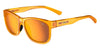 Tifosi Optics SWANK XL Sunglasses | Size 55 / Amber Blaze/Smoke Tint with Atomic Orange Mirror AR