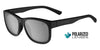 Tifosi Optics SWANK XL Sunglasses | Size 55 / Blackout/Polarized Smoke Tint