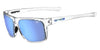 Tifosi Optics SWICK Sunglasses | Size 58 / Crystal Clear/Smoke Tint with Sky Blue Mirror