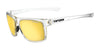 Tifosi Optics SWICK Sunglasses | Size 58 / Crystal/Smoke Tint with Yellow Mirror