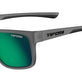Satin Vapor/Polarized Smoke Tint with Emerald Mirror