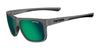 Tifosi Optics SWICK Sunglasses | Size 58 / Satin Vapor/Polarized Smoke Tint with Emerald Mirror