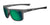 Satin Vapor/Polarized Smoke Tint with Emerald Mirror