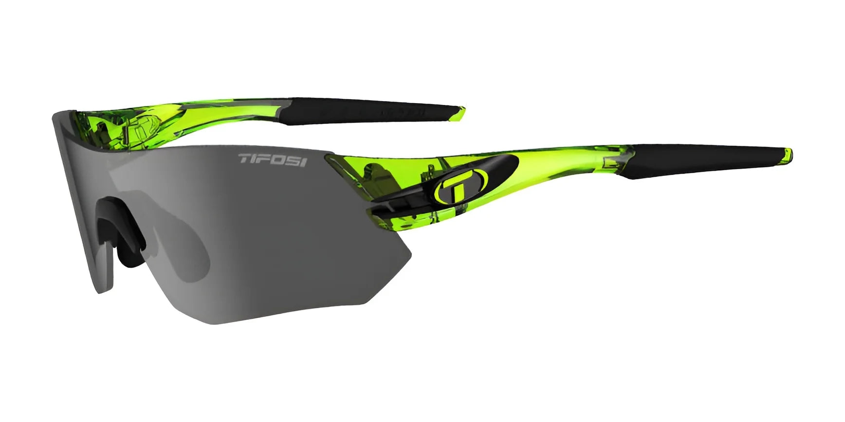 Tifosi Optics TSALI Sunglasses Crystal Neon Green Interchange