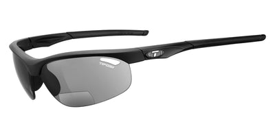 Tifosi Optics VELOCE Reader Sunglasses Matte Black / Smoke Tint +2.0
