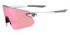 Tifosi Optics VOGEL SL Sunglasses / Crystal Clear/Brown Tint with Pink Mirror / Size Regular