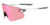 Tifosi Optics VOGEL SL Sunglasses / Crystal Clear/Brown Tint with Pink Mirror