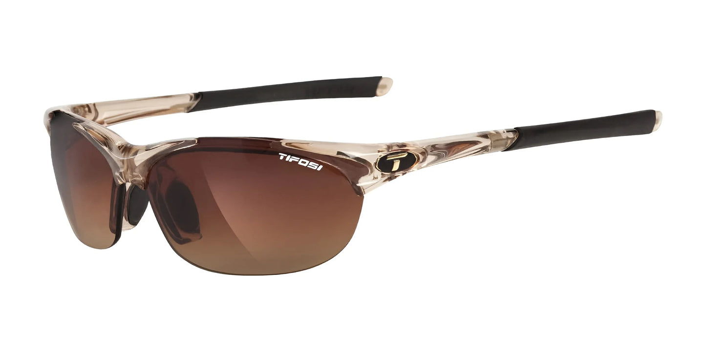 Tifosi Optics WISP Sunglasses Crystal Brown Interchange