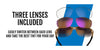 Tifosi Optics WISP Sunglasses | Size 63 / Crystal Brown/Interchange
