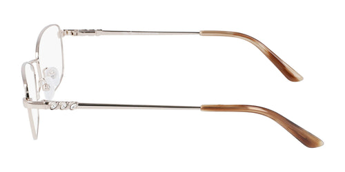 Marchon NYC TRES JOLIE 191 Eyeglasses / Light Gold / Size 51
