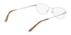 Marchon NYC TRES JOLIE 191 Eyeglasses / Light Gold / Size 51