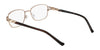 Marchon NYC TRES JOLIE 195 Eyeglasses / Light Brown / Size 49