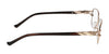 Marchon NYC TRES JOLIE 195 Eyeglasses / Light Brown / Size 49