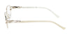 Marchon NYC TRES JOLIE 195 Eyeglasses / Light Brown / Size 49