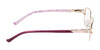 Marchon NYC TRES JOLIE 195 Eyeglasses / Light Brown / Size 49