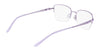 Marchon NYC TRES JOLIE 200 Eyeglasses / Lilac / Size 55