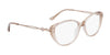 Marchon NYC TRES JOLIE 205 Eyeglasses / Pink Crystal / Size 54