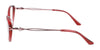 Marchon NYC TRES JOLIE 205 Eyeglasses / Pink Crystal / Size 54