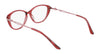 Marchon NYC TRES JOLIE 205 Eyeglasses / Pink Crystal / Size 54