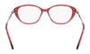 Marchon NYC TRES JOLIE 205 Eyeglasses / Pink Crystal / Size 54