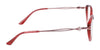 Marchon NYC TRES JOLIE 205 Eyeglasses / Pink Crystal / Size 54