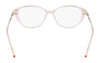 Marchon NYC TRES JOLIE 205 Eyeglasses / Pink Crystal / Size 54