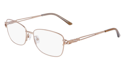 Marchon NYC TRES JOLIE 199 Eyeglasses Taupe