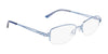 Marchon NYC TRES JOLIE 198 Eyeglasses / Light Blue / Size 58