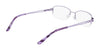 Marchon NYC TRES JOLIE 198 Eyeglasses / Light Blue / Size 58