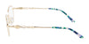 Marchon NYC TRES JOLIE 208 Eyeglasses / Blue / Size 50