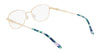 Marchon NYC TRES JOLIE 208 Eyeglasses / Blue / Size 50