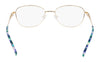 Marchon NYC TRES JOLIE 208 Eyeglasses / Blue / Size 50