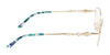Marchon NYC TRES JOLIE 208 Eyeglasses / Blue / Size 50